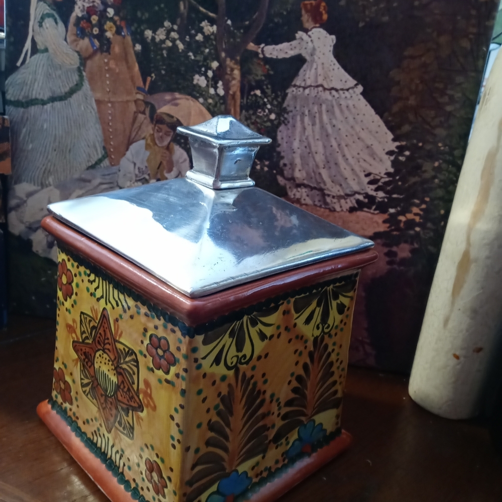 🏤Pedro Alba Artisan Mexico Talavera Vintage Ceramic Pottery,Nice Gift.🎁 🇲🇽 - Picture 12 of 14